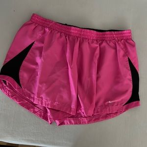Nike pink shorts